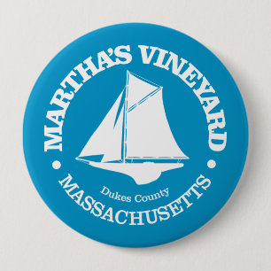 Martha's Vineyard (sloop) 10 Cm Round Badge