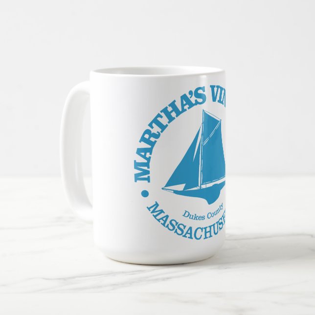 Martha's Vineyard (sloop) Coffee Mug (Front Left)