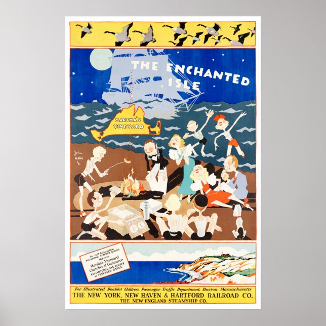 Martha's Vineyard The Enchanted Isle Poster (Front)