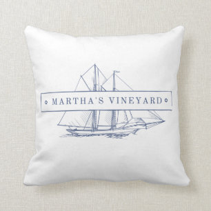 Martha's Vineyard Throw Pillow