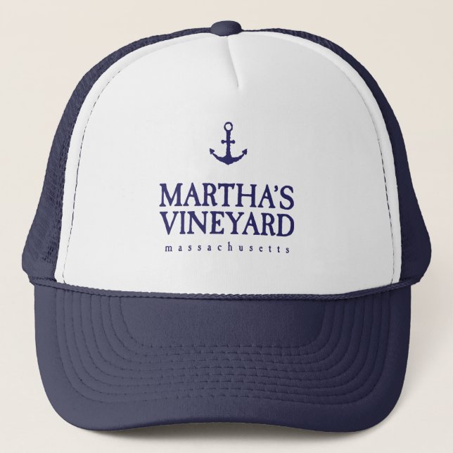 Martha's Vineyard Trucker Hat (Front)