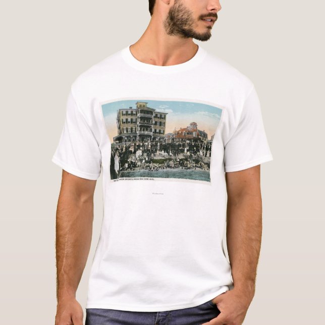 Martha's Vineyard, View of Sea View Avenue T-Shirt (Front)