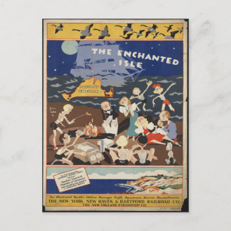 Martha's Vineyard Vintage Travel Postcard