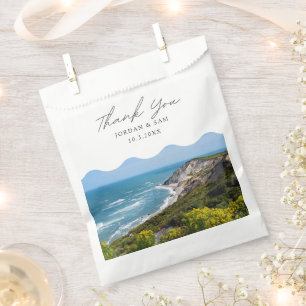 Martha's Vineyard Wedding Beach Photo Favour Bags