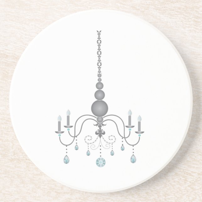 Martha's Vineyard Wedding Studio's Logo Coaster (Front)