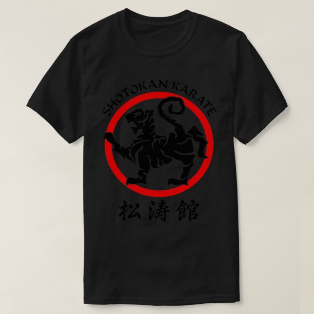 Martial Art SHOTOKAN KARATE T-Shirt (Design Front)