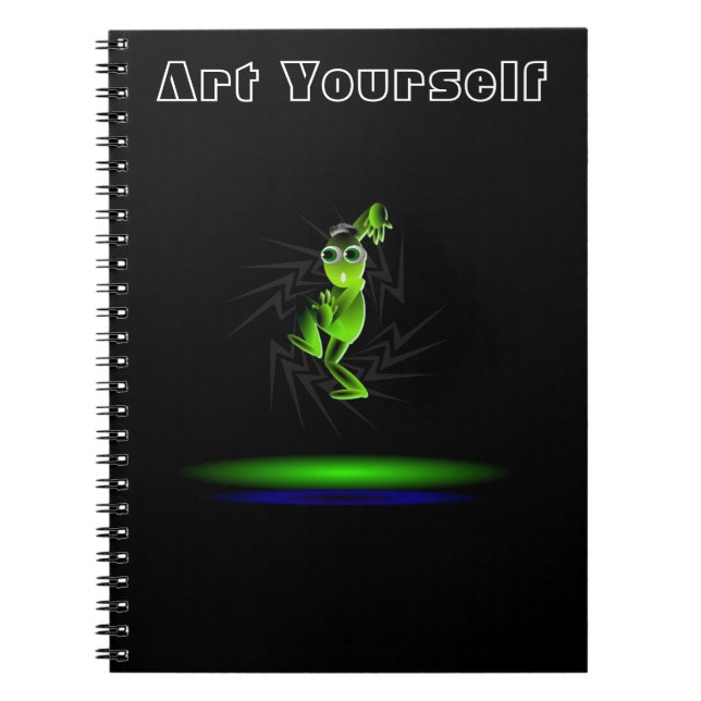 Martial Artist Character Notebook (Front)