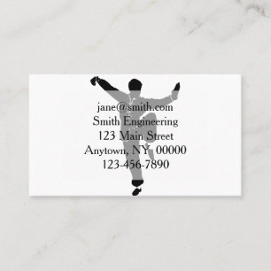 Martial Artists - Choose background color Business Card