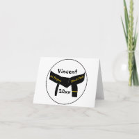 Martial Arts 1st Degree Black Belt