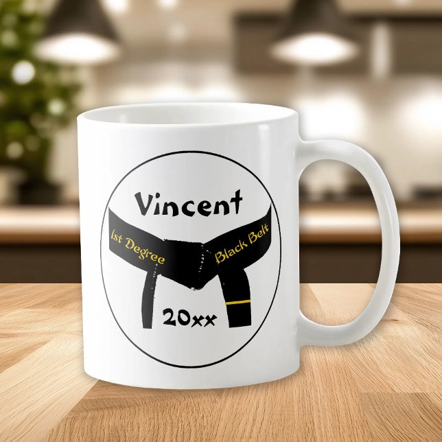 Martial Arts 1st Degree Black Belt Coffee Mug (Creator Uploaded)