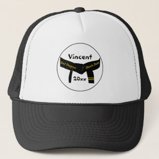 Martial Arts 2nd Degree Black Belt Hat