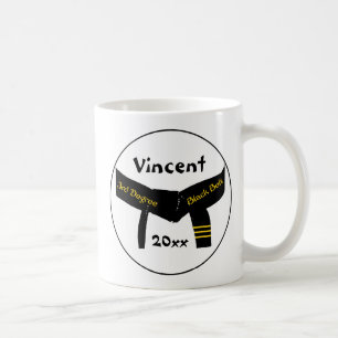 Martial Arts 3rd Degree Black Belt Coffee Mug