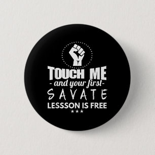 Martial Arts 6 Cm Round Badge
