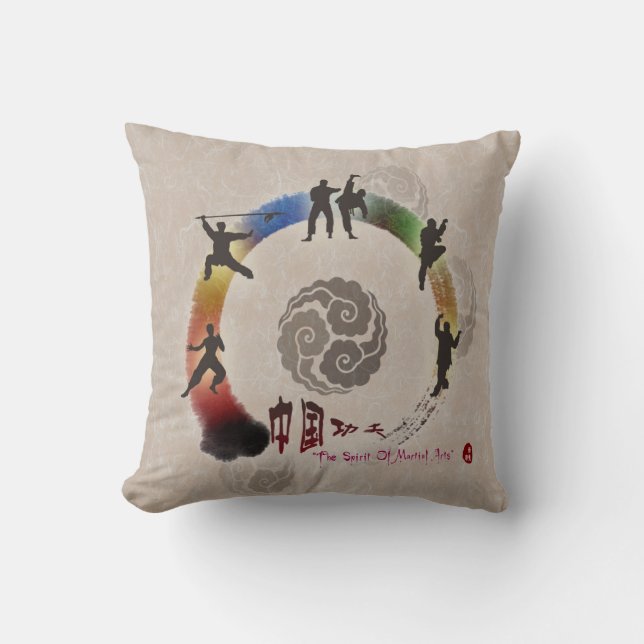 Martial Arts American MoJo Pillows (Front)