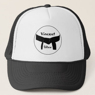 Martial Arts Basic Black Belt Hat