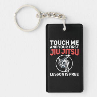 Martial Arts BJJ Motive for Fighter of MAA BJJ & Key Ring