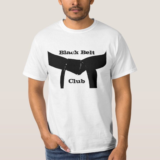 Martial Arts Black Belt Club T-Shirt (Front)
