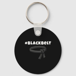 Martial Arts Black Belt Karate Mma Boys Girls Key Ring
