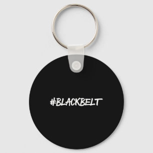 Martial Arts Black Belt Kid Karate T Shirt Key Ring