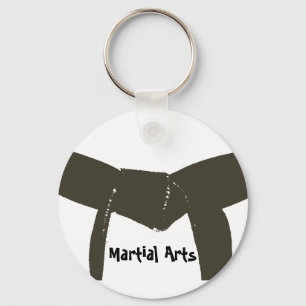 Martial Arts Brown Belt Key Ring