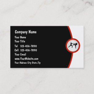 Martial Arts Business Card