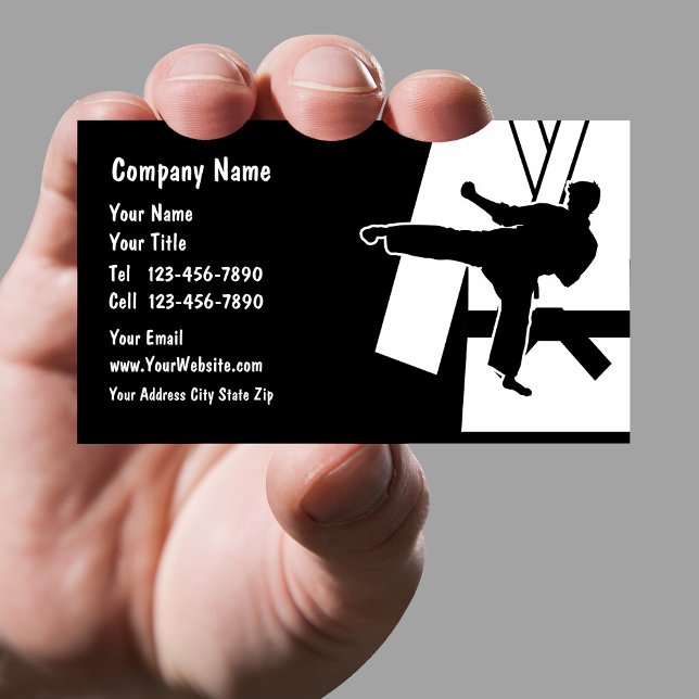 Martial Arts Business Card (Creator Uploaded)