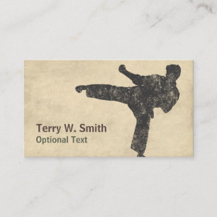 Martial Arts Business Card