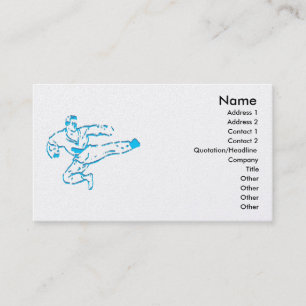 Martial Arts Business Card