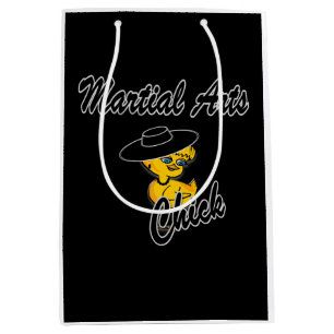 Martial Arts Chick #4 Medium Gift Bag