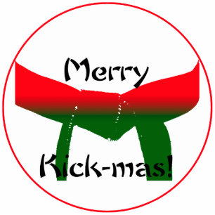 Martial Arts Christmas Ornament Photo Sculpture Decoration