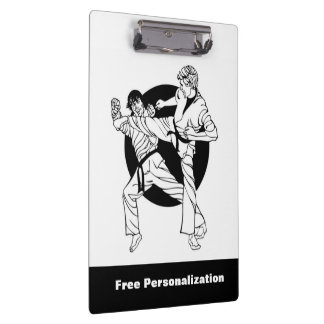 Martial Arts Clip Board
