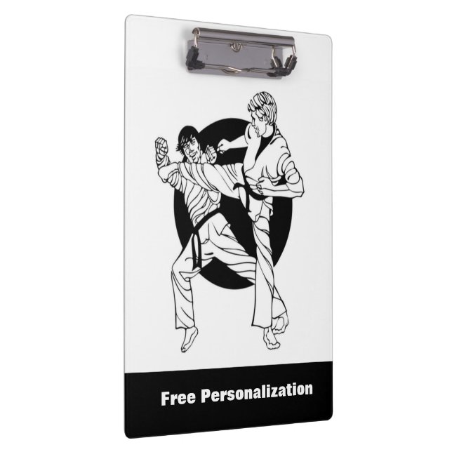 Martial Arts Clip Board (Right)