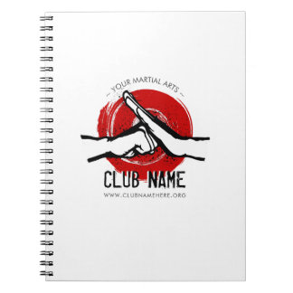 Martial Arts Club Notebook