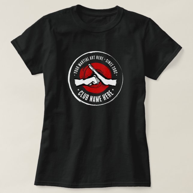 Martial Arts Club T-Shirt (Design Front)