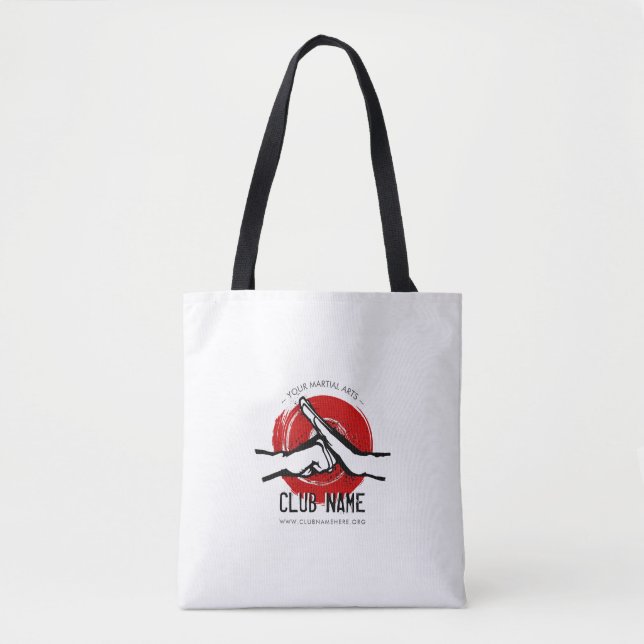 Martial Arts Club Tote Bag (Front)