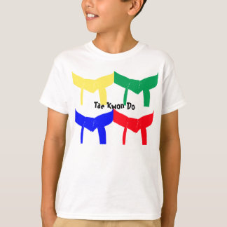 Martial Arts Coloured Belts T-Shirt-Kids T-Shirt