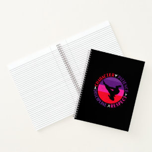 Martial Arts Core Values - Karate Notebook
