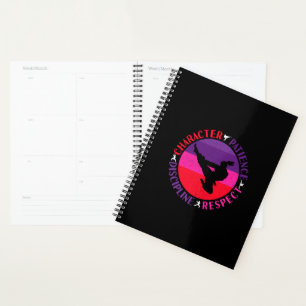 Martial Arts Core Values - Karate Planner