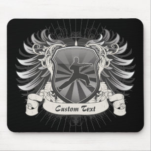 Martial Arts Crest Mouse Mat