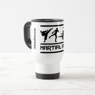 Martial Arts custom name mugs