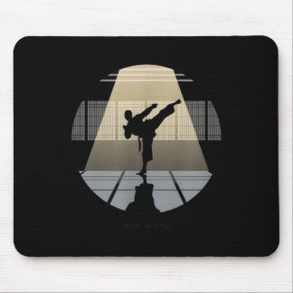 Martial Arts Discipline Strength Karate Taekwondo Mouse Mat