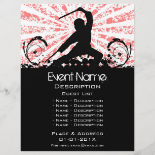 Martial Arts Event Promotion Flyer