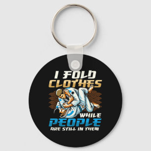 Martial Arts Fighter Judo Karate Brazilian Key Ring