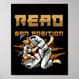 Martial Arts Fighter Judo Karate Brazilian Poster