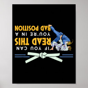 Martial Arts Fighter Judo Karate Brazilian Poster