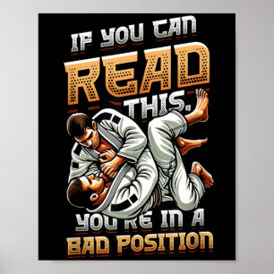 Martial Arts Fighter Judo Karate Brazilian Poster