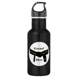 Martial Arts First Degree Black Belt 532 Ml Water Bottle