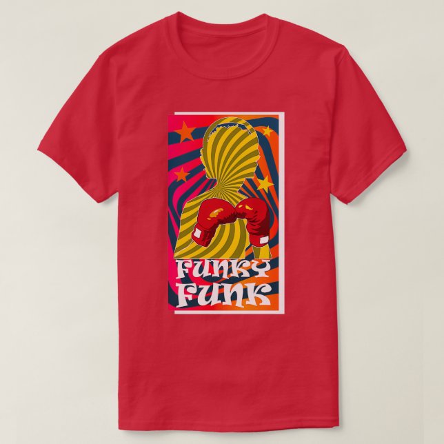 Martial Arts Gift Idea Sport MusicTraining Boxing T-Shirt (Design Front)