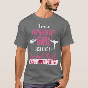Martial Arts Girl Karate Fighter Gift Karate T-Shirt