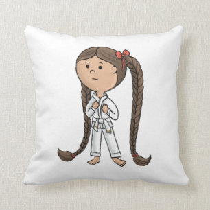 Martial Arts girl Pillow
